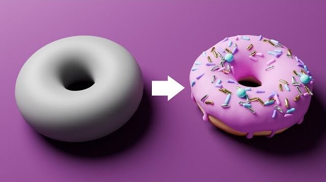 Blender 4.0 Beginner Donut Tutorial (NEW)